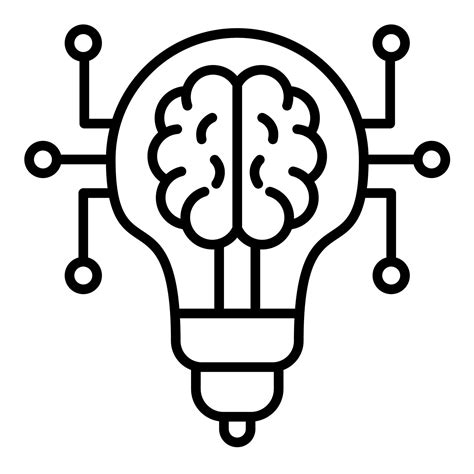 ícone de vetor de aprendizado profundo 21708143 Vetor no Vecteezy