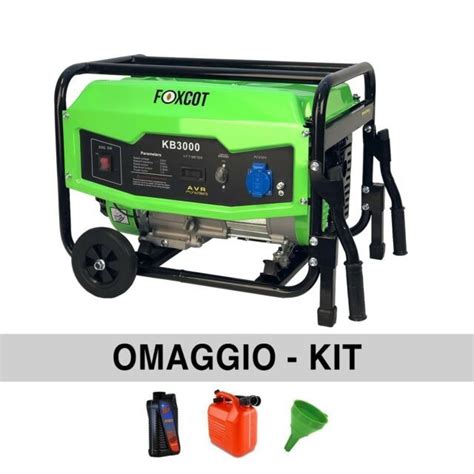 Check Out Foxcot Kb Kw Generatore Di Corrente Con Motore A