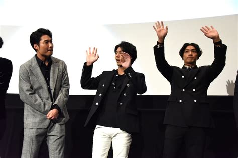 左から八木将康、小野塚勇人、野替愁平。 劇団exile「jam」鈴木伸之は“親方”のメッセージに興奮、佐藤寛太は次の主演狙う 画像