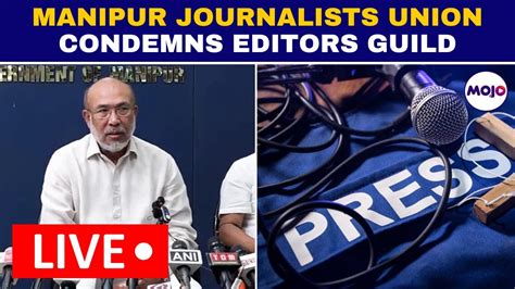 Manipur News Update Fir Against Editors Guild Plight Of Manipur