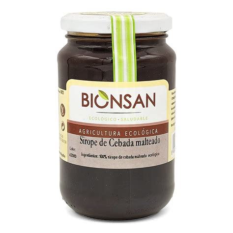 Sirope de Cebada Malteado Ecológico 500gr Bionsan