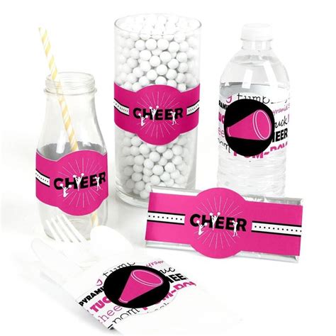 Weve Got Spirit Cheerleading Diy Wrappers Includes 15 Cheerleader