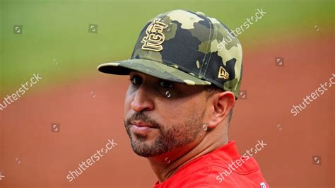 St Louis Cardinals Manager Oliver Marmol Editorial Stock Photo Stock