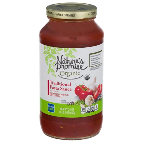 Save On Nature S Promise Organic Pasta Sauce Traditional Order Online