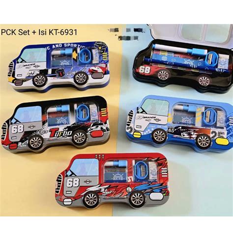 Jual KOTAK PENSIL Bahan KALENG Model TRUK BESAR PENCIL CASE Tempat