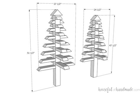 Diy 2x4 Christmas Trees