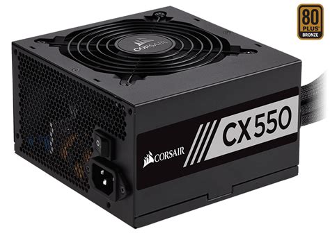 CX Series CX550 550 Watt 80 PLUS Bronze Certified ATX PSU