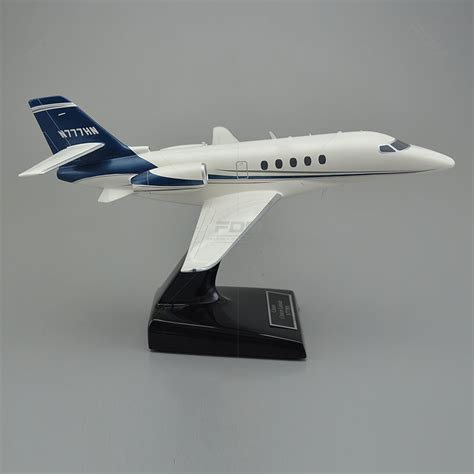 Custom Made Cessna 560XL Citation XLS Plus Wooden Model Airplane With