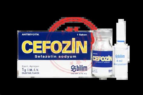 CEFOZIN 1 G IM IV ENJEKTABL FLAKON KUB