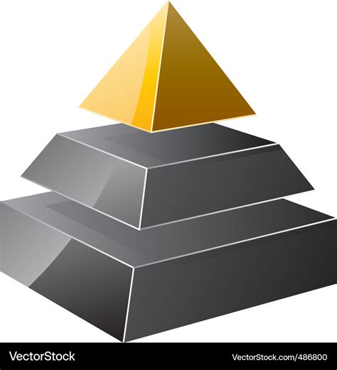 Pyramid Royalty Free Vector Image - VectorStock