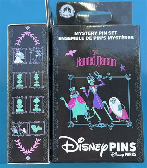 The Haunted Mansion Mystery Pin Set at Disney Parks - Disney Pins Blog