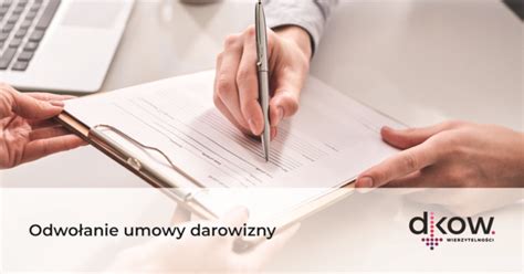 Odwołanie umowy darowizny DKOW Wierzytelności