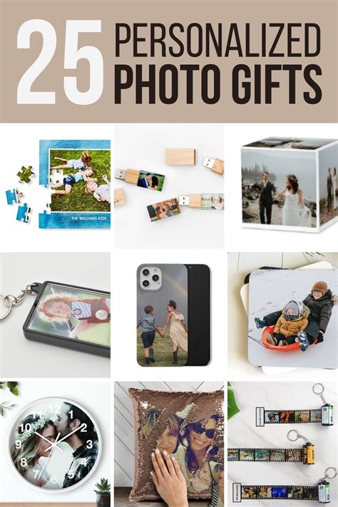 25+ Best Personalized Photo Gifts - Snap Happy Mom