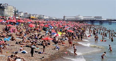 Uk Just Days Away From Another 40c Super Heatwave Set To Hit Next