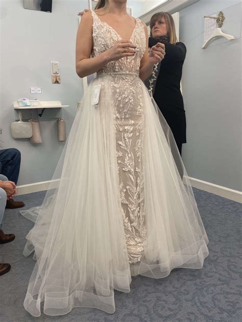 Lillian West 66212 Nude Ivory Nude New Wedding Dress Save 15 Stillwhite