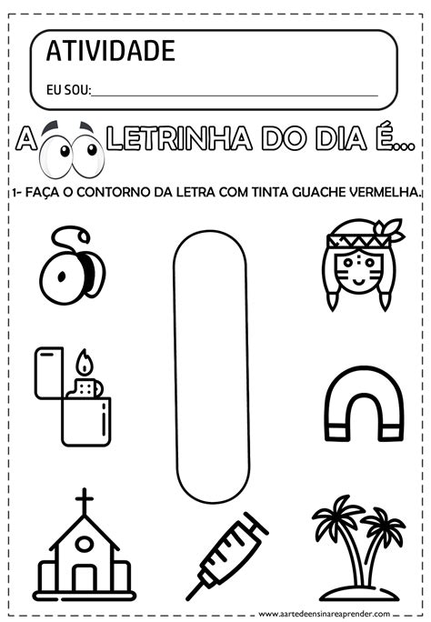 Atividade Introdução Vogal I Sugestão De Aula Ideia Criativa