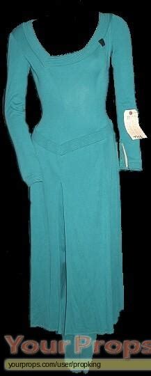 Star Trek The Next Generation Deanna Troi Blue Dress Original Tv