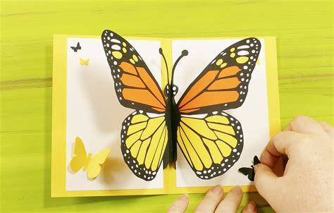 Pop Up Butterfly Card Jennifer Maker