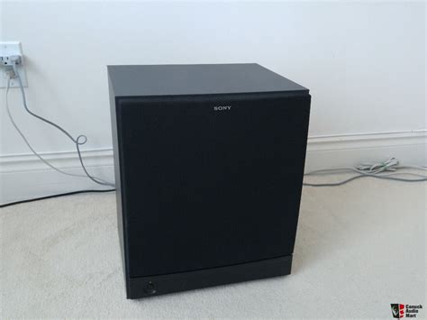 Sony 12 Woofer Home Theater Activepowered Subwoofer Sa Wm40 Photo