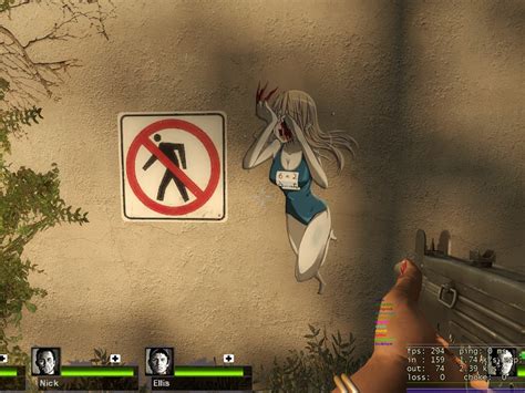 Anime Witch Left 4 Dead 2 Sprays Game Characters And Related Gamebanana