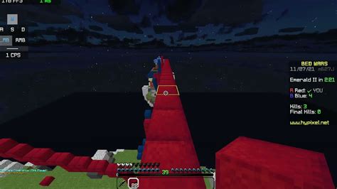 Minecraft Bedwars 3v1 With A Wooden Sword YouTube