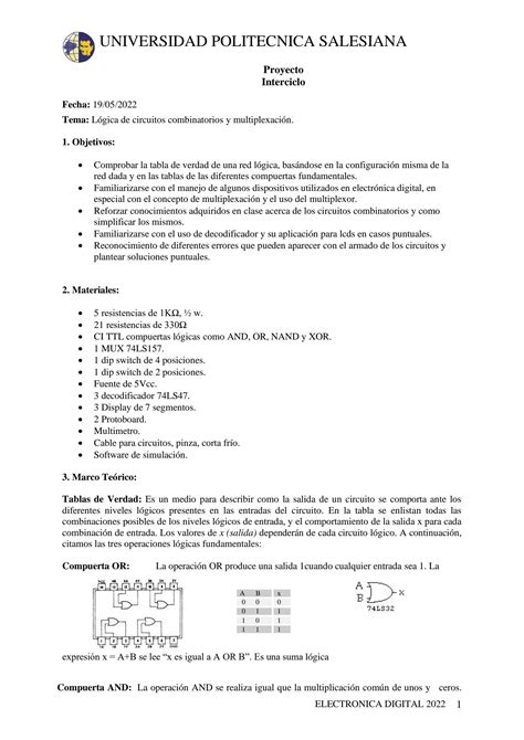 Solution Multiplicaci N Y Suma Con Compuertas L Gicas Studypool