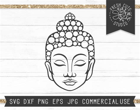 Buddha SVG Cut File Buddha Head Svg Buddha Cut File Buddha Etsy