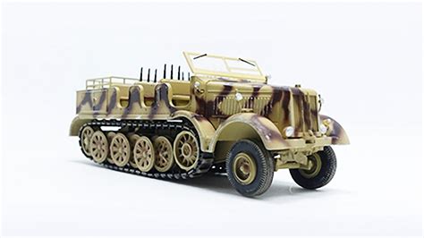 Sd Kfz Schwerer Zugkraftwagen Halbkette T Sand Braun