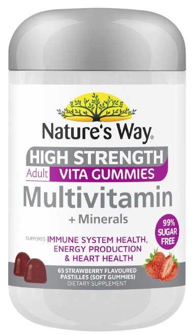 High Strength Adult Vita Gummies Multi Vitamin Nature S Way Vitamins