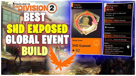 The Division Best Shd Exposed Global Event Build Makes Heroic Easy