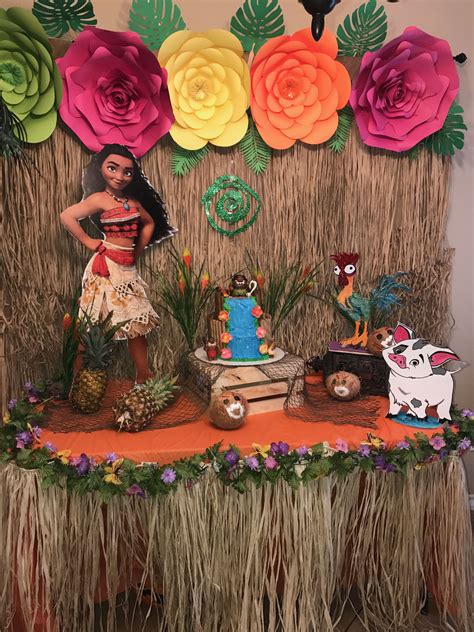 Moana Birthday Party Moana Themed Party Moana Birthday Party Theme