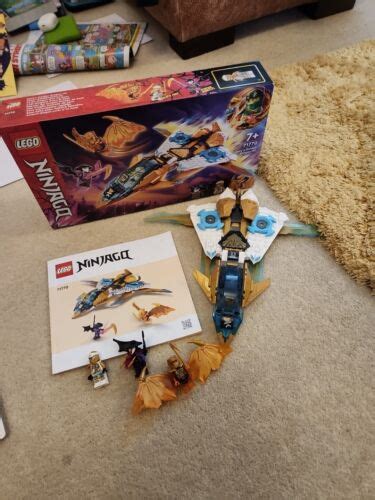 Lego Ninjago Zane S Golden Dragon Jet Boxed Ebay