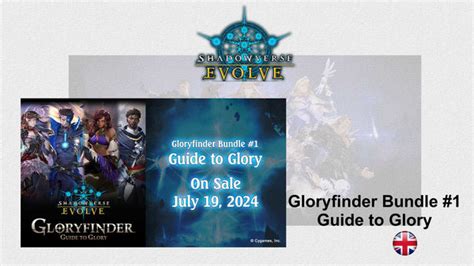 Shadowverse Evolve Tcg Gloryfinder Bundle 1 Guide To Glory En Vor