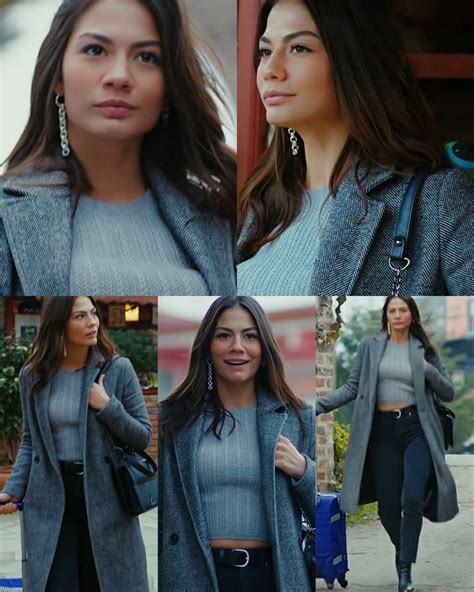 Sanem Episode Erkenci Kus Simple Trendy Outfits Turkish