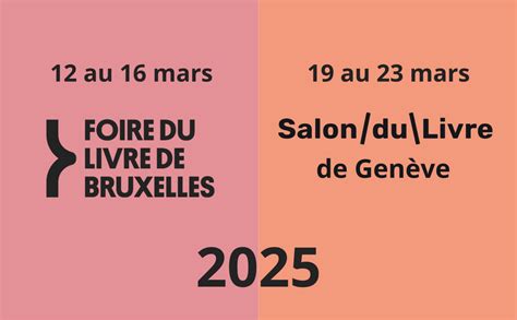 Les Inscriptions Sont En Cours Pour La Foire Du Livre De Bruxelles Et