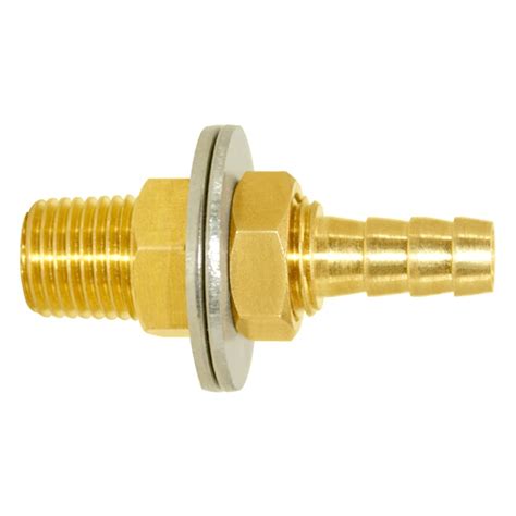 Buy Joywayus 1 4 NPT Male Thread To 5 16 ID Hose Barb Thru Bulk Head