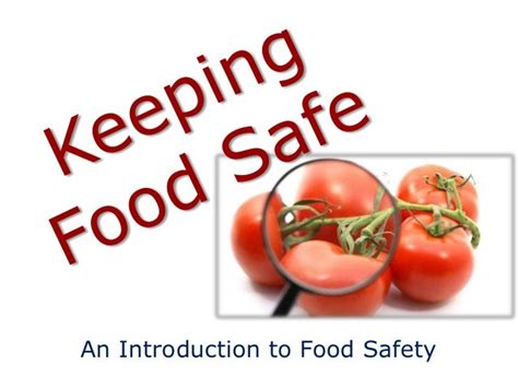 Keeping Food Safe