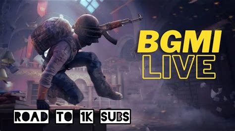 Bgmi Live🔴rush Gameplay தமிழ் Road To 1k Subs Zameem Bgmi