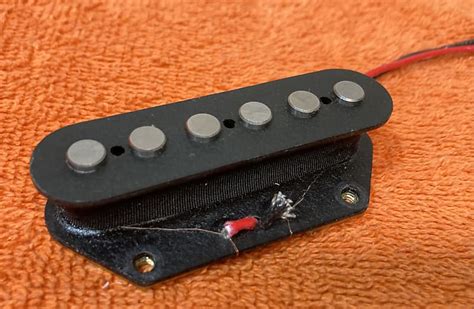 Telecaster Bridge Pickup Big Pole Alnico V Artec TRA65 BK Reverb