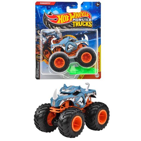 Mattel Hot Wheels Monster Trucks Fyj Rhinomite Ozon
