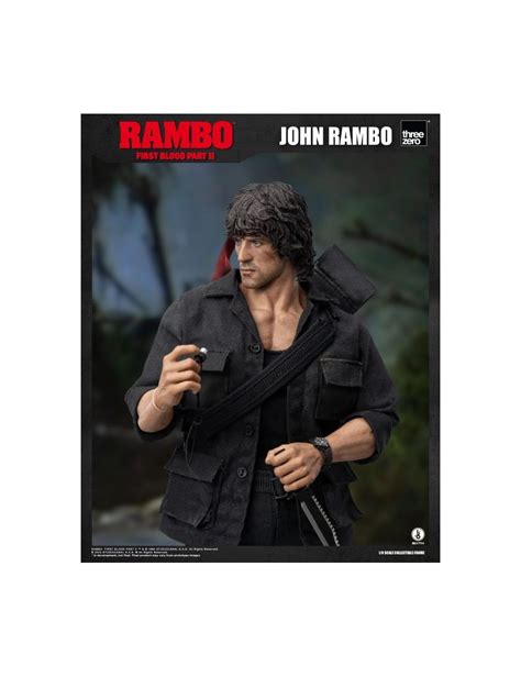 Threezero Figzero Rambo First Blood Part Ii John Rambo