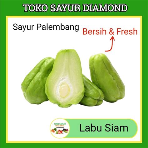 Jual Labu Siam Toko Sayur Sayuran Mayur Online Segar Palembang