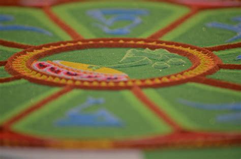 Tibetan Monks Meticulouscreate Incredible Mandalas Using Millions Of