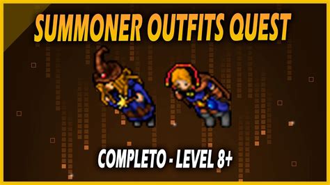 Tibia Summoner Outfits Quest Completa Summoner Outfit Male