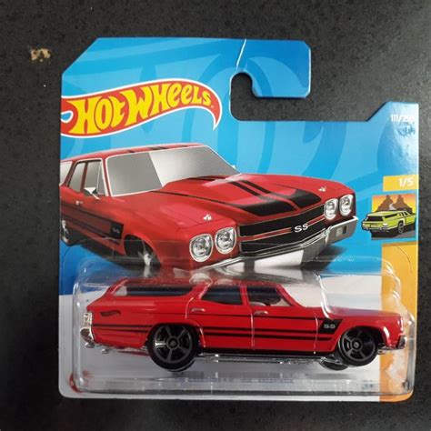 HOT WHEELS 1 5 CHEVELLE SS WAGON 1970 111 250 HW WAGONS Aukro
