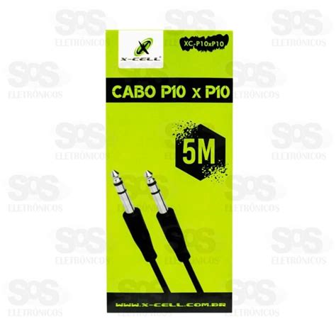 Cabo Profissional P X P Mono Metros X Cell Xc P M