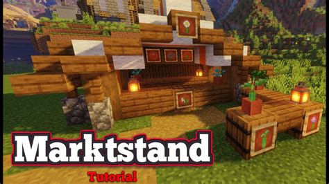 Marktstand Tutorial In Minecraftmittelalter Youtube