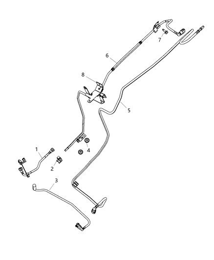 Fuel Lines Jeep Wrangler