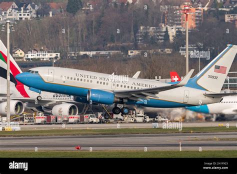 Zurich, Switzerland, January 20,2023 United States Boeing C-40 ...