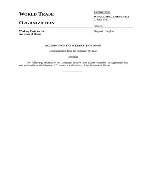 G TBT 9 WTO Documents Online World Trade Organization Doc Template